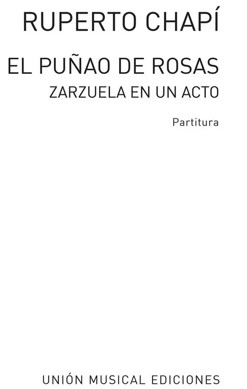Pritchard Chapi El Punao De Rosas Gesang Solo