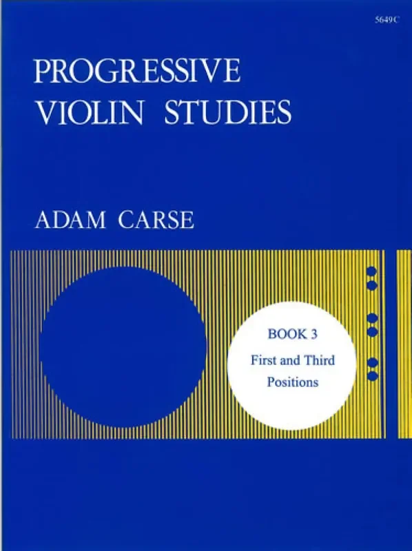 Progressive Violin Studies – Book 3