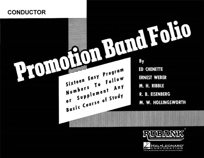 Promotion Band Folio Blasorchester