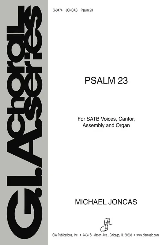 Psalm 23 Gemischter Chor mit Klavier/Orgel