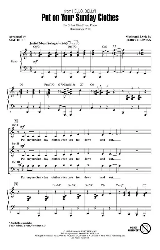 Put on Your Sunday Clothes