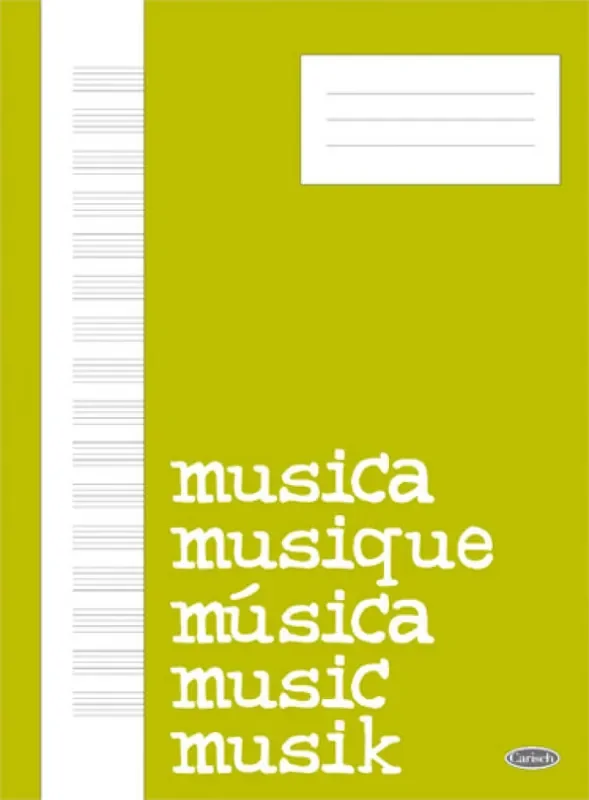Quaderno di Musica (Block, Cahier de Musique)
