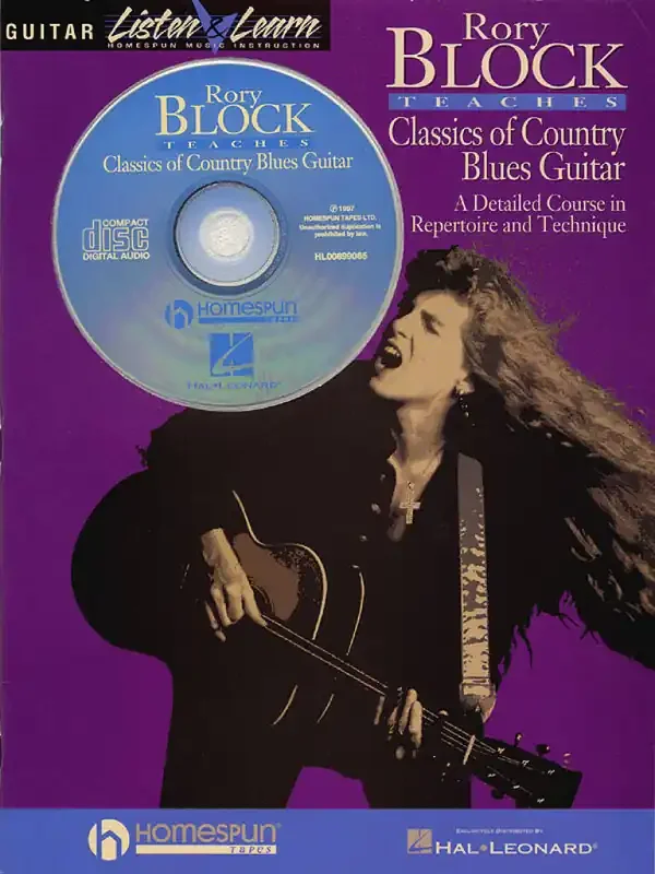 R. Block Teaches Classics of Country Blues Guitar Gitarre Solo
