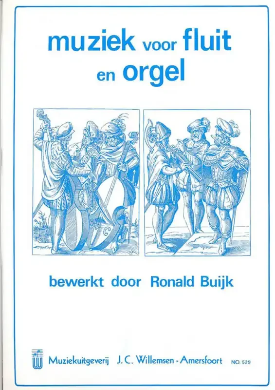 R. Buijk Muziek Voor Fluit & Orgel Flöte mit Begleitung