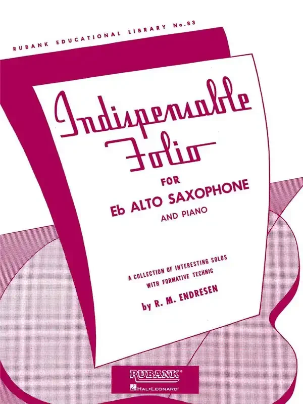 R.M. Endresen Indispensable Folio – Eb Alto Saxophone and Piano Altsaxophon