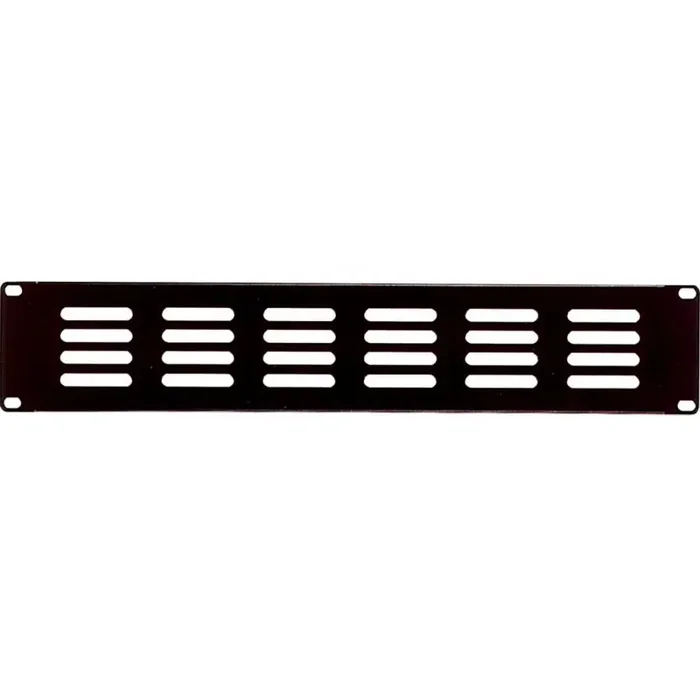 Rack plaat 2HE vented