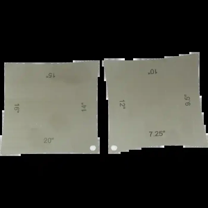 Radius Gauges – 2 Gauges for 8 Radiuses