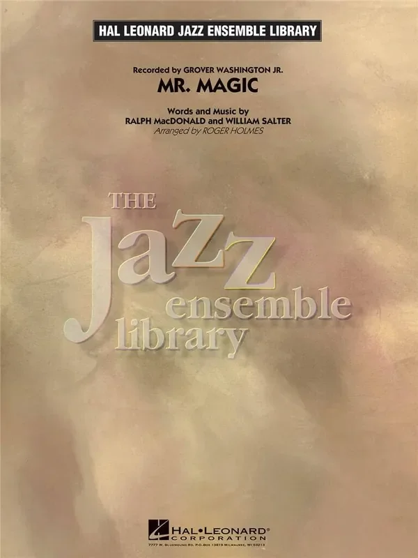 Ralph MacDonald Mr. Magic (Arr. Roger Holmes) Jazz Ensemble