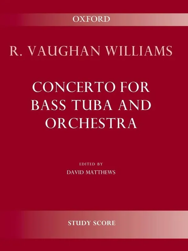 Ralph Vaughan Williams Concerto For Bass Tuba And Orchestra Orchester mit Solo