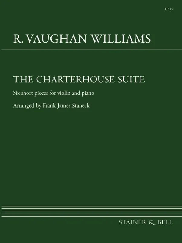 Ralph Vaughan Williams The Charterhouse Suite (Arr. Frank James Staneck) Violine mit Begleitung