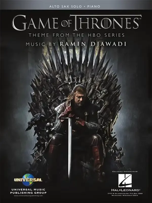 Ramin Djawadi Game of Thrones for Alto Sax and Piano Altsaxophon mit Begleitung