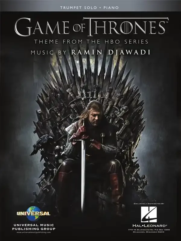 Ramin Djawadi Game of Thrones for Trumpet & Piano Trompete mit Begleitung