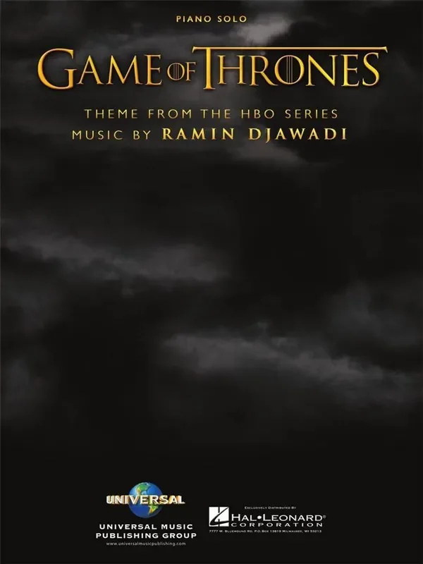 Ramin Djawadi Game of Thrones (Theme) Klavier Solo