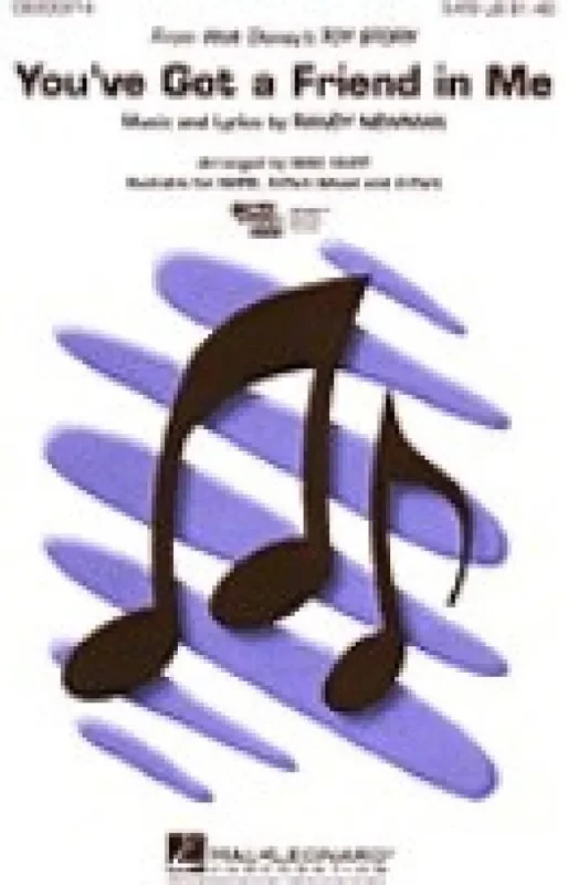 Randy Newman You‘ve Got a Friend in Me (Arr. Mac Huff) Frauenchor mit Klavier/Orgel