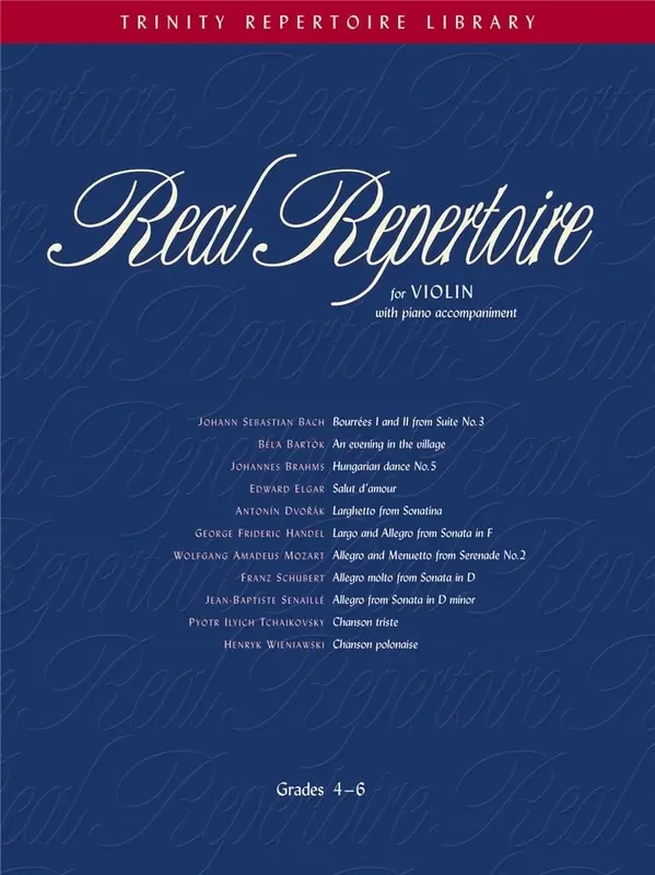Real Repertoire for Violin Violine Solo