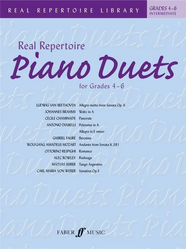 Real Repertoire Piano Duets Klavier Solo