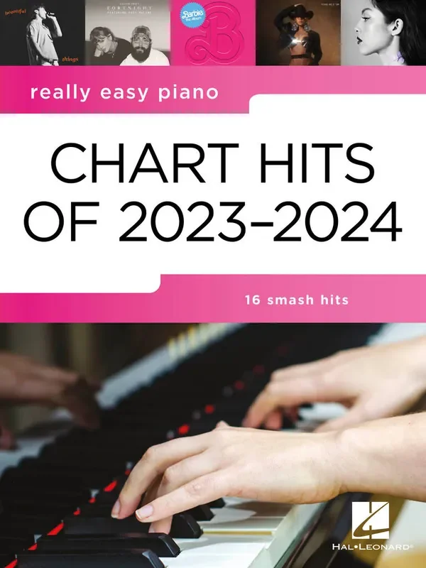 Really Easy Piano Chart Hits of 2023-2024 Easy Piano