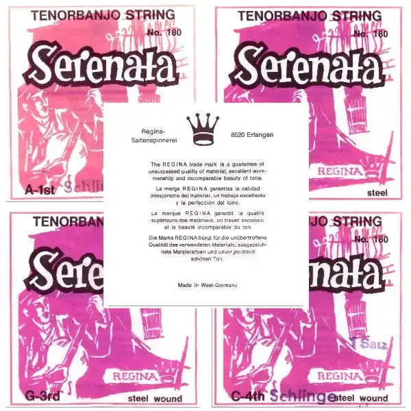 Regina Serenata Nr.180 Saitensatz Tenor Banjo