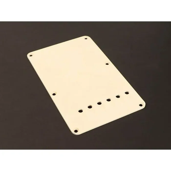 Relic Series back plate, string spacing 11,2mm, 1 ply white relic