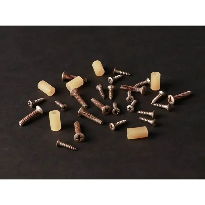 Relic Series Strat screw set complete, relic