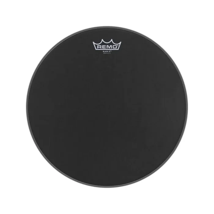 Remo 13″ Emperor X Black Suede