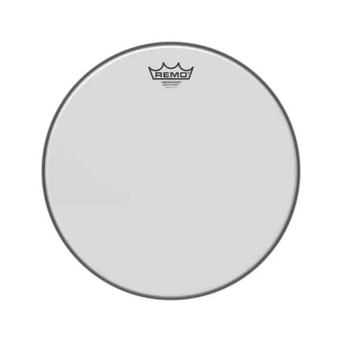 Remo 16″ Ambassador Smooth White