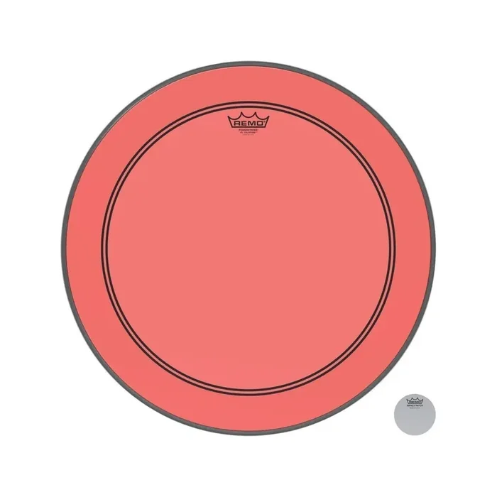 Remo 22″ Powerstroke 3 Colortone Red