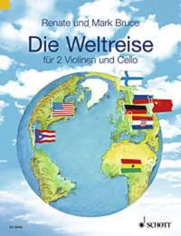 Renate Bruce-Weber Journey Around The World (Arr. Mark Bruce) Violin Duett