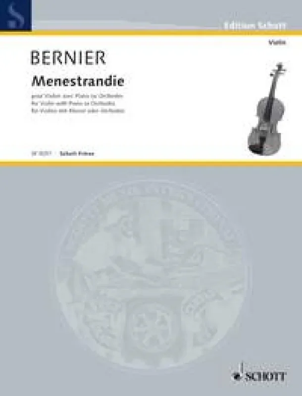 René Bernier Menestrandie Violine mit Begleitung