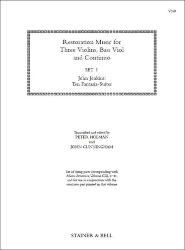 Restoration Music – Set 1 Kammerensemble