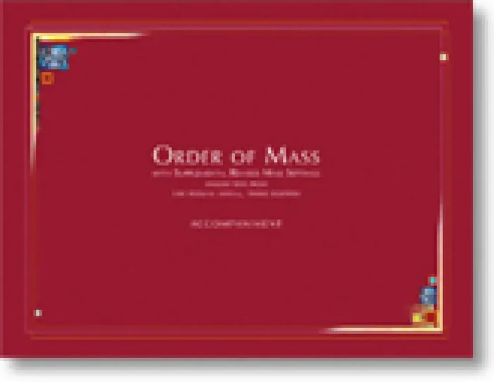 Revised Order of Mass Supplement-Keyboard Gemischter Chor mit Begleitung