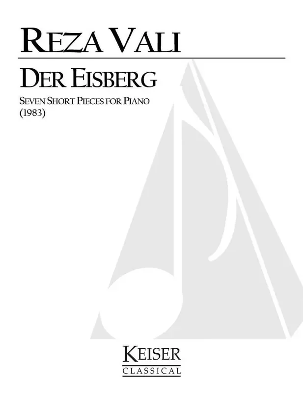 Reza Vali Der Eisberg Klavier Solo