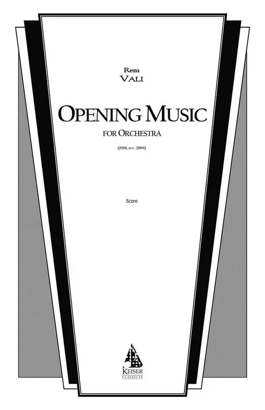 Reza Vali Opening Music Orchester