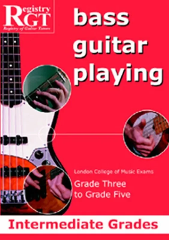 RGT Bass Guitar Playing Intermediate Grade 3-5