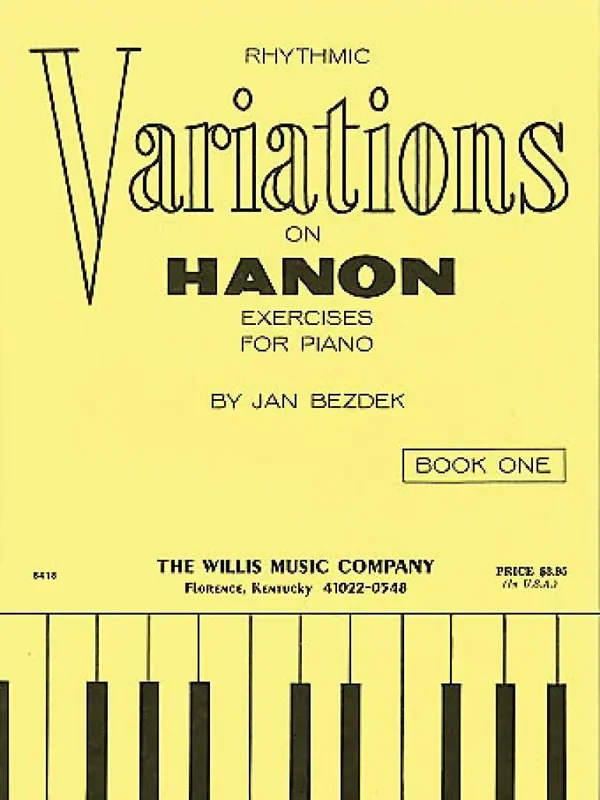 Rhythmic Variations – Hanon, Book 1 (Arr. Jan Bezdek) Klavier Solo