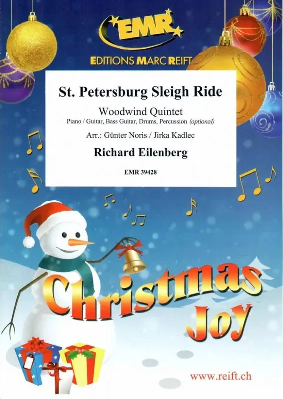 Richard Eilenberg St. Petersburg Sleigh Ride (Arr. Jirka Kadlec) Holzbläserensemble