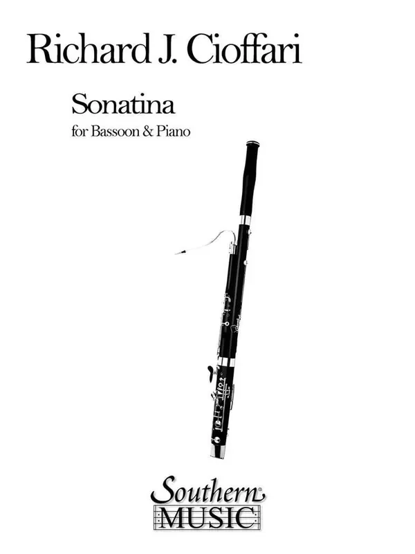 Richard J. Cioffari Sonatina For Bassoon And Piano Fagott Solo