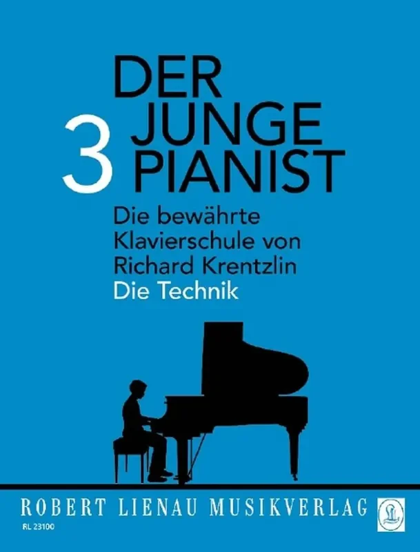Richard Krentzlin Der junge Pianist Bd. 3 – Die Technik Klavier Solo