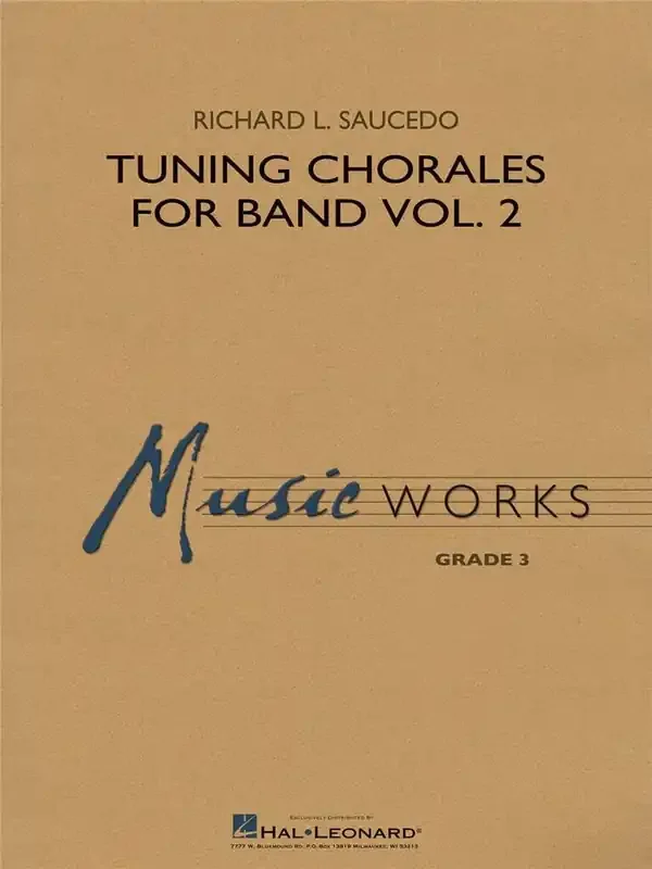Richard L. Saucedo Tuning Chorales For Band Vol. 2 Blasorchester