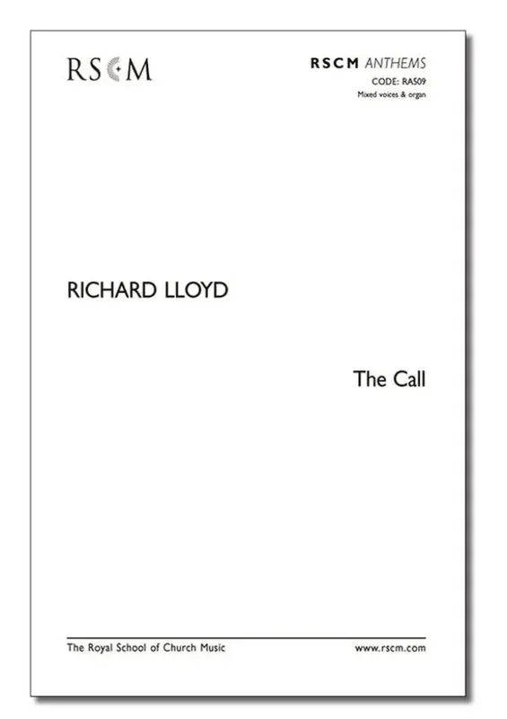 Richard Lloyd The Call Gemischter Chor mit Begleitung