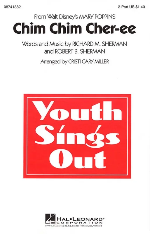 Richard M. Sherman Chim Chim Cher-ee (Arr. Cristi Cary Miller) Frauenchor mit Begleitung