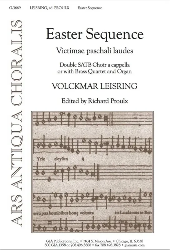 Richard Proulx Easter Sequence Musical