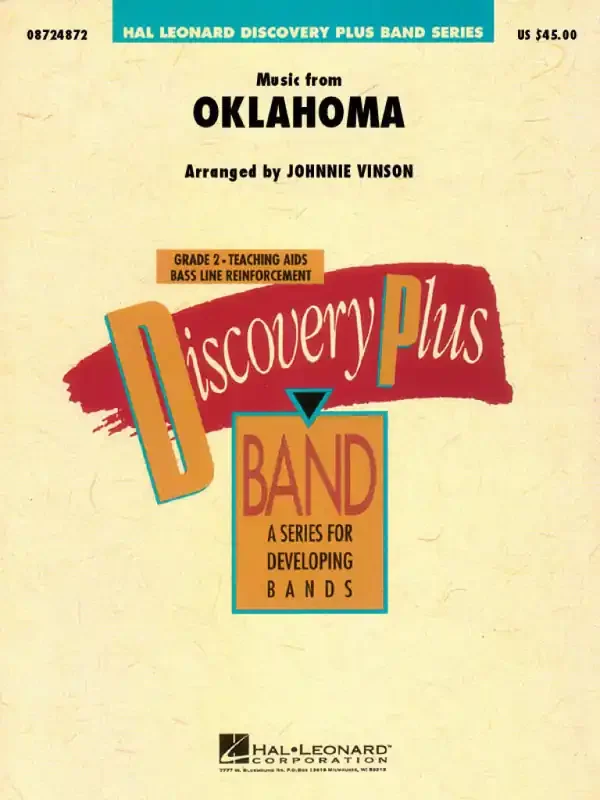 Richard Rodgers Music From Oklahoma (Arr. Johnnie Vinson) Blasorchester