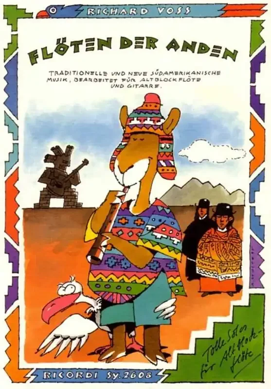 Richard Voss Flöten der Anden Altblockflöte mit Begleitung