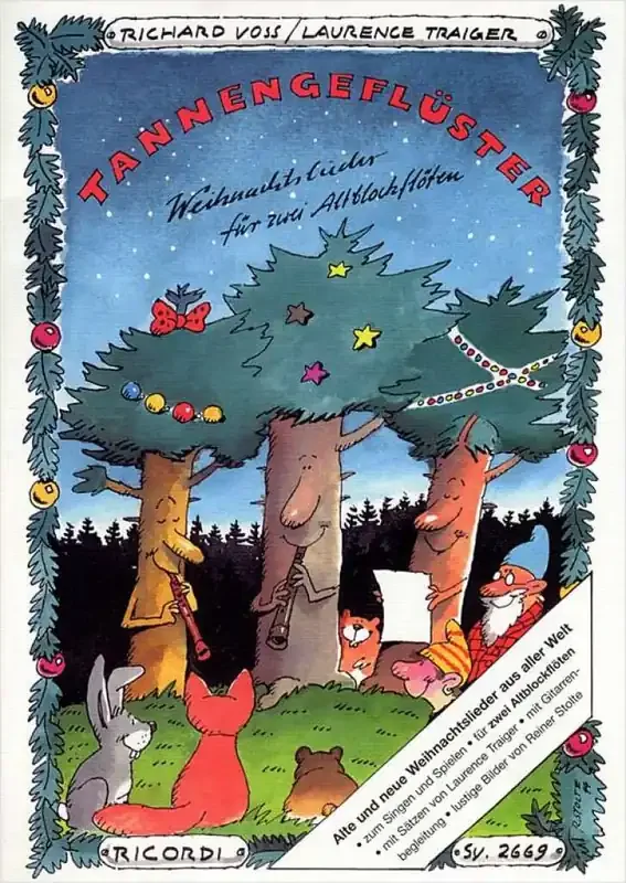 Richard Voss Tannengeflüster Blockflöte Duett