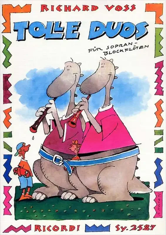 Richard Voss Tolle Duos Blockflöte Duett