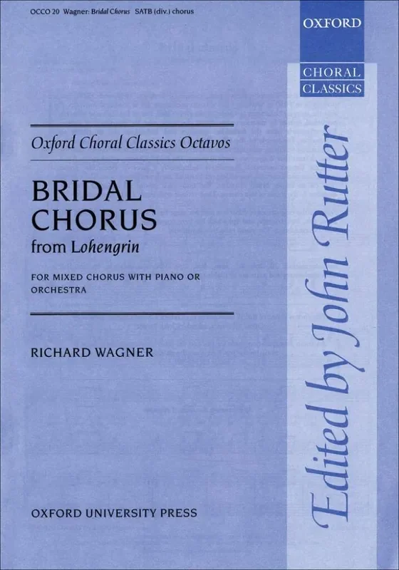 Richard Wagner Bridal Chorus Gemischter Chor mit Begleitung