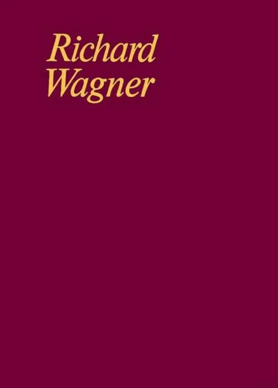 Richard Wagner Das Liebesverbot oder Die Novize von Palermo WWV38 Gemischter Chor mit Ensemble