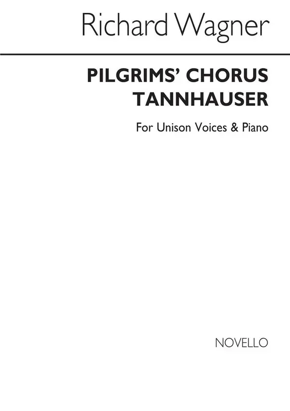 Richard Wagner Pilgrims Chorus (Tannhauser) Piano Gesang mit Klavier