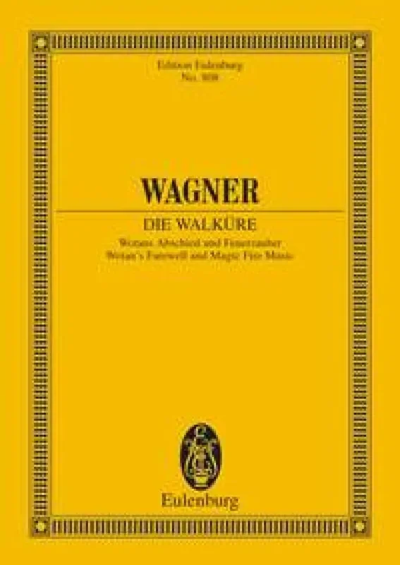 Richard Wagner Valkyrie Wotans Farewell Fire Music Orchester mit Solo